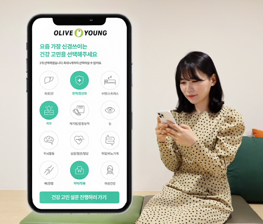 올리브영이 맞춤형 건강식품 추천 솔루션을 도입한다. <올리브영 제공>